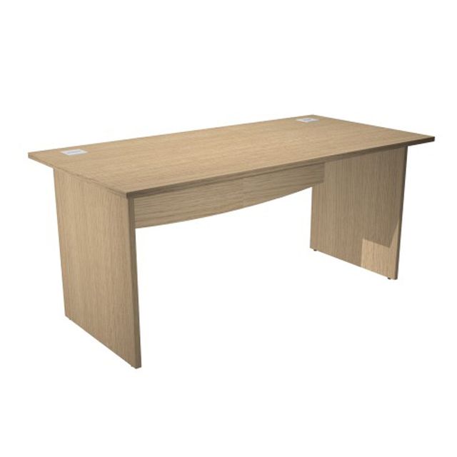Scrivania Operativa Agorà Basic - fianchi melaminico - 120 x 80 x H 73 cm - rov…