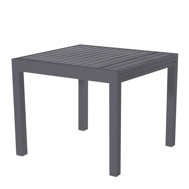 Tavolo Sardegna quadrato 90x90x74cm grigio Verdelook