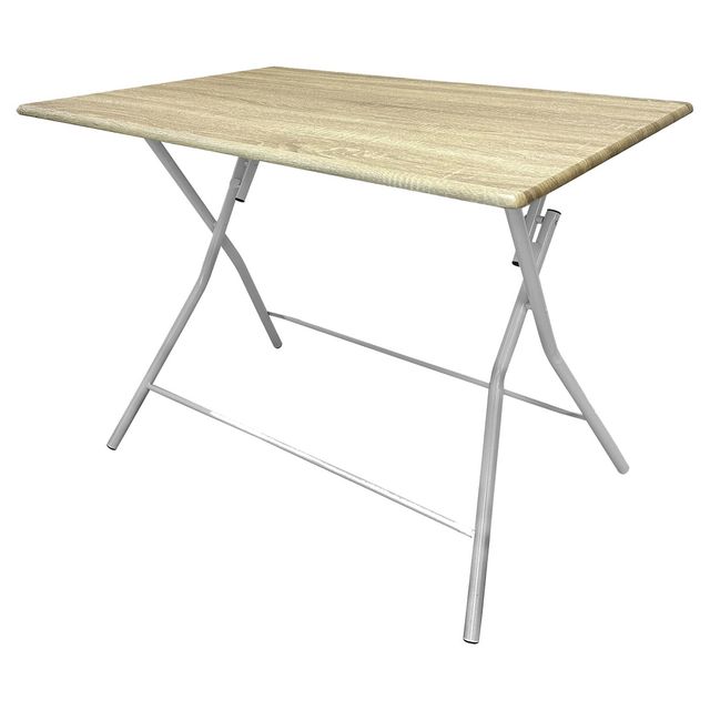 Tavolo Thiny big pieghevole 100x70x75cm effetto Verdelook