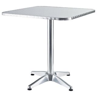 Tavolo quadrato in alluminio 60x60x70cm Verdelook