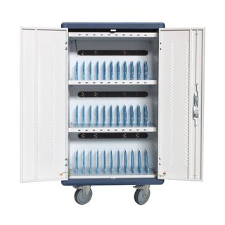 Techly I-CABINET-30DUTY Armadietto di ricarica per 30 tablet 30 porte USB 5V 30…