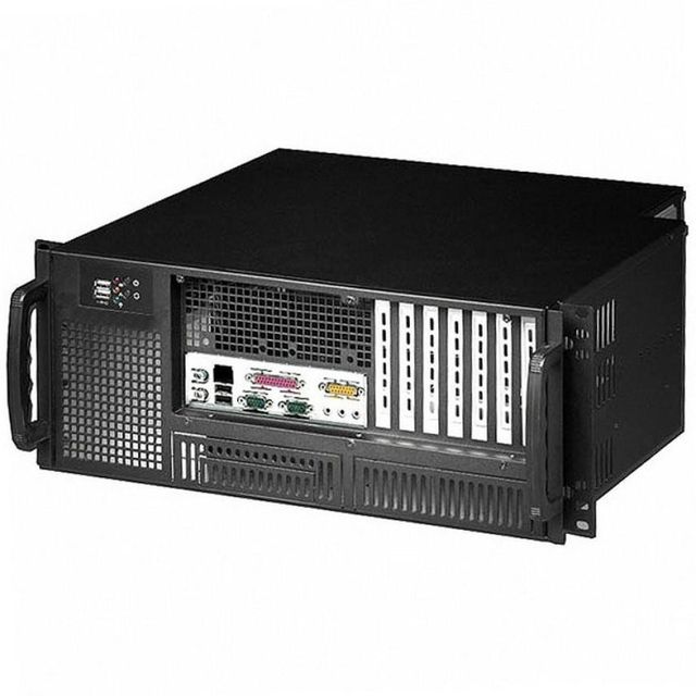 Techly I-CASE MP-P4HX-BLK6 Case server PC ATX Rack 19" 4U