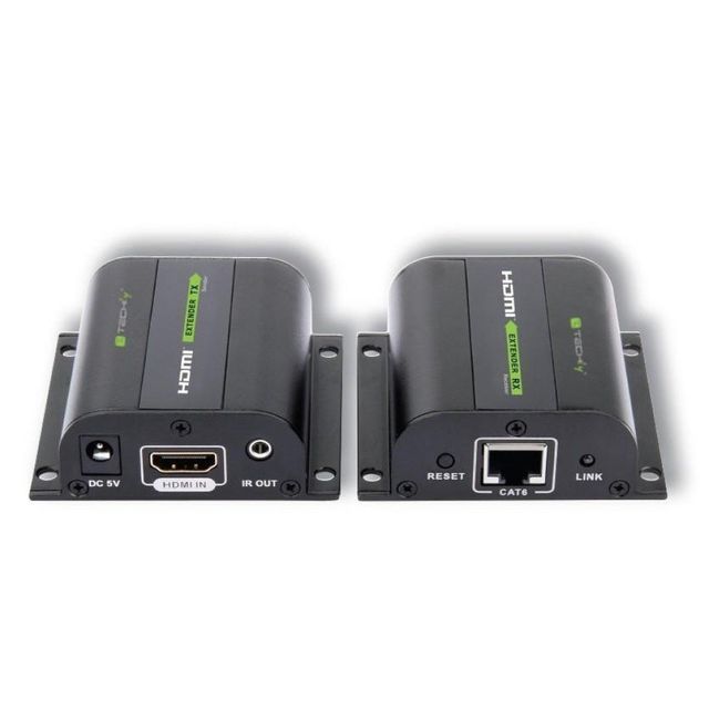 Techly IDATA EXT-E70I Estensore HDMI 1080p60Hz fino a 60m su Cat6 con IR