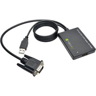 Techly IDATA HDMI-VGA3 Adattatore HDMI a SVGA+USB