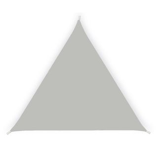 Tenda a vela triangolare ombreggiante - 3,6 x 3,6 x 3,6 m - cenere - Garden Fri…