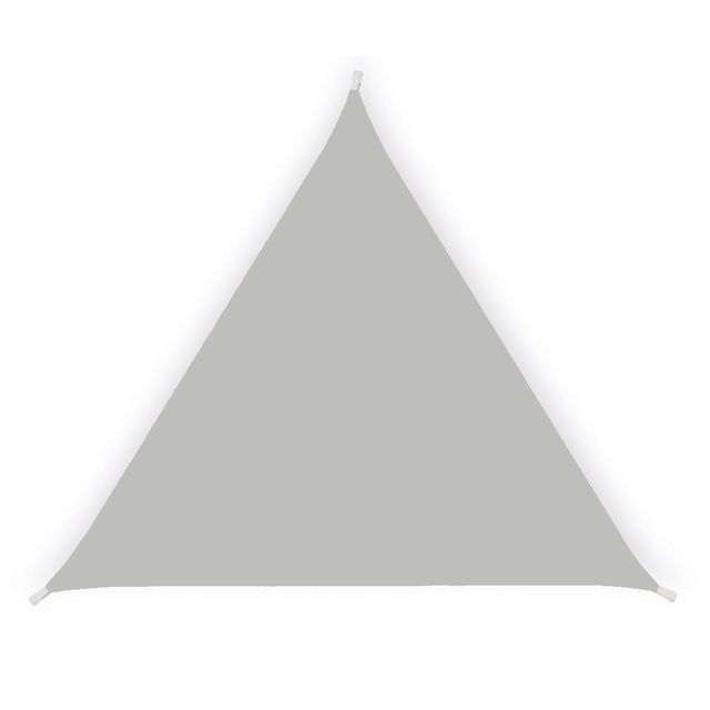 Tenda a vela triangolare ombreggiante - 3,6 x 3,6 x 3,6 m - cenere - Garden Fri…