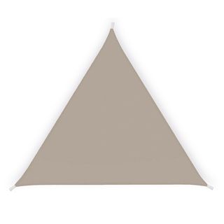 Tenda a vela triangolare ombreggiante - 5 x 5 x 5 m - tortora - Garden Friend