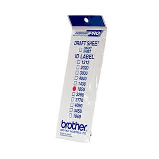 Brother ID1850 - 18 x 50 mm 12 etichette etichette per timbri - per StampCreato…