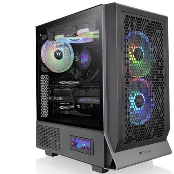 Thermaltake Ceres 300 TG ARGB - Mid tower - ATX esteso - pannello laterale fine…