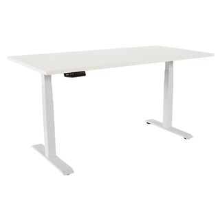 Scrivanie motorizzate regolabili in altezza 160x80x116cm Bianco
