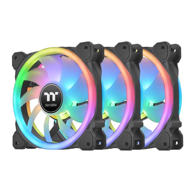 Thermaltake SWAFAN 14 RGB - Ventilatore per cabinet - 140 mm (pacchetto di 3)