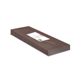 Tovaglia Fato 1 velo in carta a secco 1x1 m conf. 25 pz cioccolato 88554100