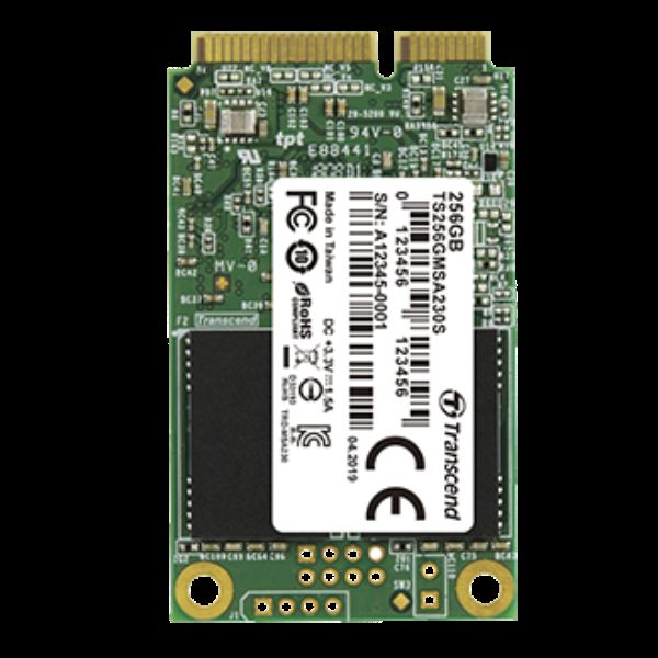Transcend 230S - SSD - 256 GB - interno - mSATA - SATA 6Gb/s