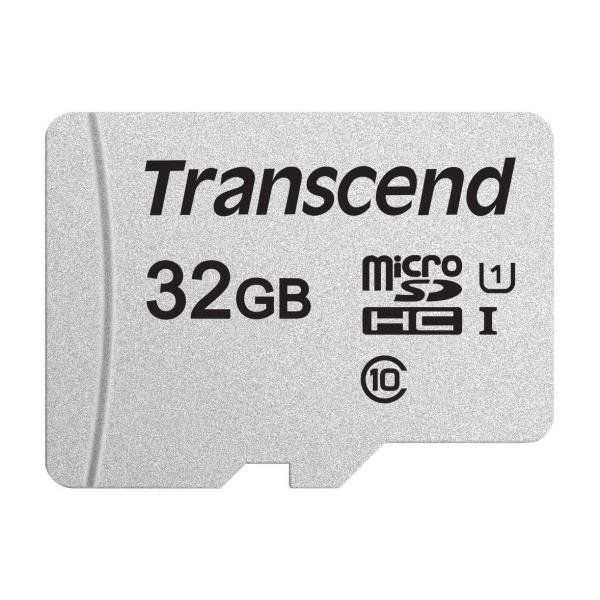 Transcend 300S - Scheda di memoria flash - 32 GB - UHS-I U1 / Class10 - microSD…