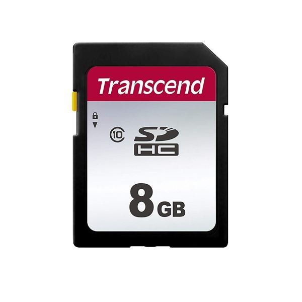 Transcend 300S - Scheda di memoria flash - 8 GB - Class 10 - SDHC