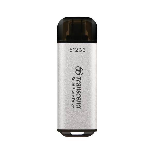 Transcend ESD300S - SSD - 512 GB - esterno (portatile) - USB 3.2 Gen 2x1 (USB-C…