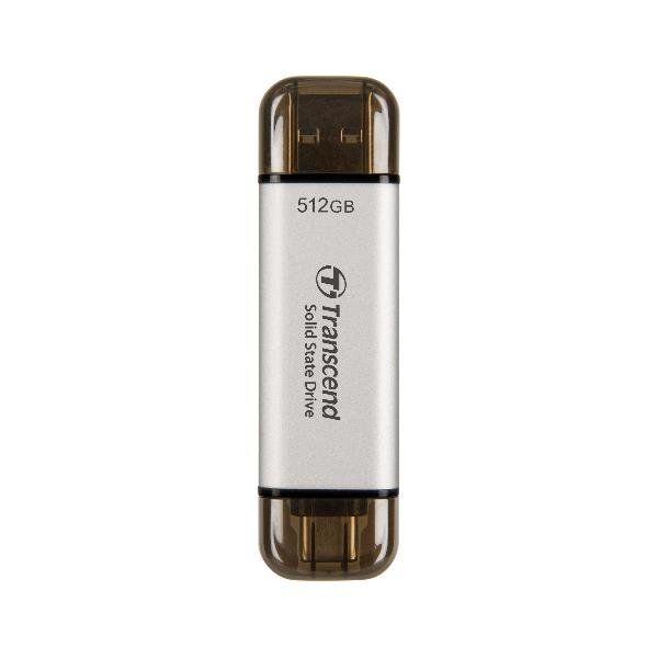 Transcend ESD310 - SSD - 512 GB - esterno (portatile) - USB 3.2 Gen 2x1 (USB-C …