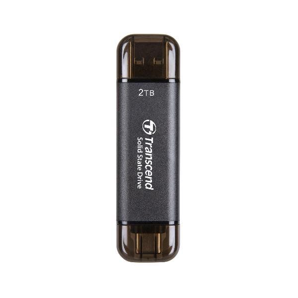 Transcend ESD310P - SSD - 512 GB - esterno (portatile) - USB 3.2 Gen 2x1 (USB-C…