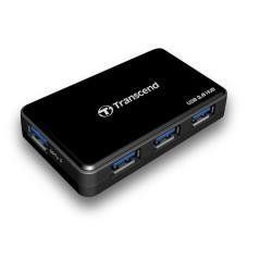 Transcend HUB3 - Hub - 4 x SuperSpeed USB 3.0 - desktop - per Intel Next Unit o…