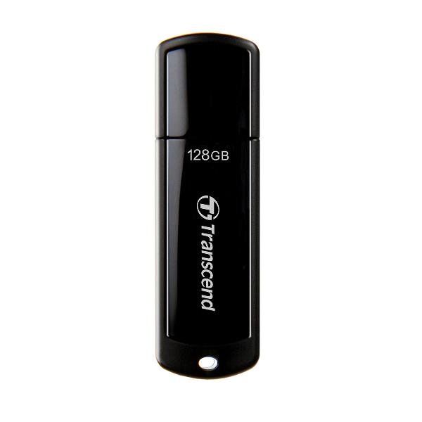 Transcend JetFlash 700 - Chiavetta USB - 128 GB - USB 3.0 - nero