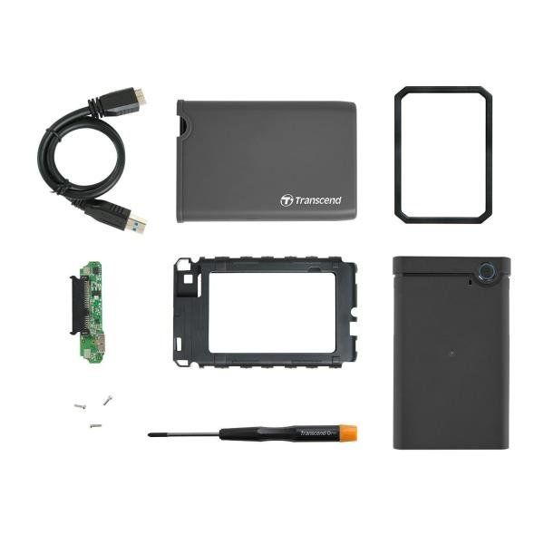 Transcend StoreJet 2.5" - Box esterno - 2.5" - SATA 6Gb/s - USB 3.0