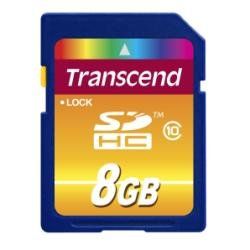 Transcend Ultimate - Scheda di memoria flash - 8 GB - Class 10 - 200x - SDHC