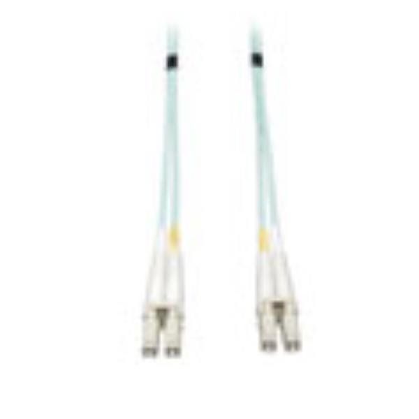 Tripp Lite 3M 10Gb Duplex Multimode 50/125 OM3 LSZH Fiber Patch Cable LC/LC Aqu…