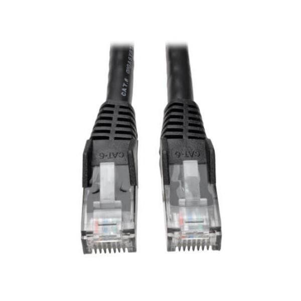 Tripp Lite 5ft Cat6 Gigabit Snagless Molded Patch Cable RJ45 M/M Black 5' - Cav…