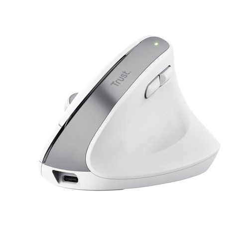 Trust BAYO+ MOUSE WIRELESS ERGONOMICO VERTICALE RICARICABILE - MULTI CONNESSION…