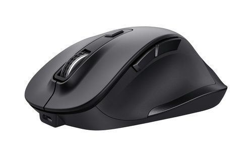 Trust Fyda Comfort - Mouse - eco - ergonomico - per destrorsi - ottica - 6 puls…