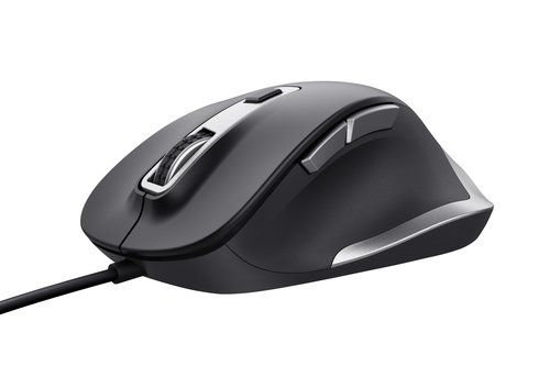 Trust Fyda Comfort - Mouse - eco - per destrorsi - ottica - 6 pulsanti - cablat…
