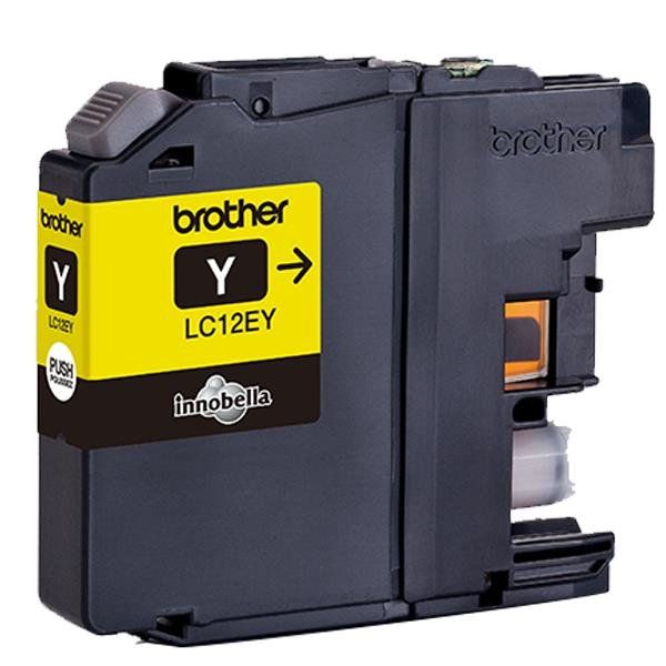 Brother LC12EY - capacity XL - giallo - originale - cartuccia d'inchiostro - pe…