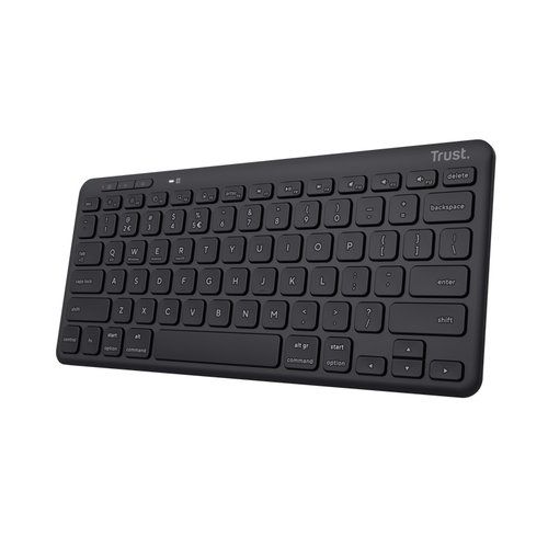 Trust Lyra Compact - Tastiera - senza fili - 2.4 GHz, Bluetooth 5.0 - QWERTY - …