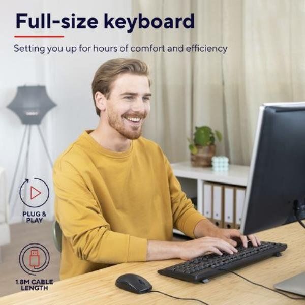 Trust Primo - Tastiera - USB - QWERTY - Regno Unito