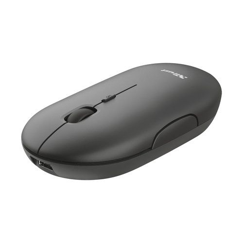 Trust Puck - Mouse - per destrorsi e per sinistrorsi - ottica - 4 pulsanti - se…