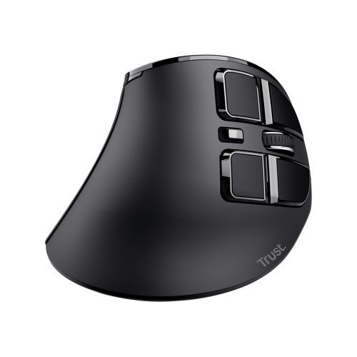 Trust Voxx - Mouse verticale - ergonomico - per destrorsi - ottica - 9 pulsanti…