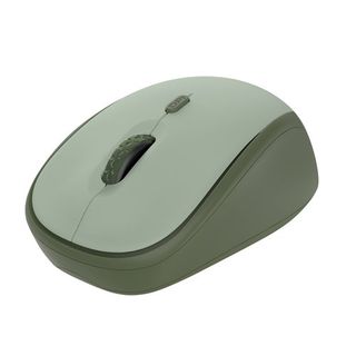 Trust Yvi+ - Mouse - silent - ottica - 4 pulsanti - senza fili - 2.4 GHz - rice…