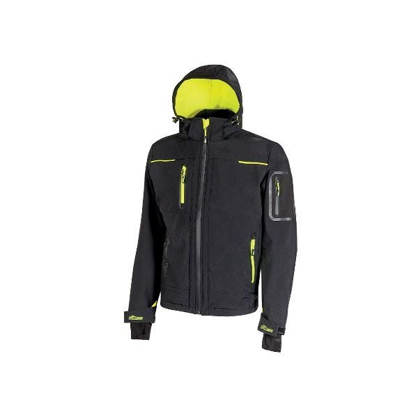 U-POWER GIACCA SPACE BLACK CARBON3XL