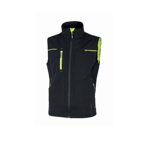 U-POWER GILET SATURN BLACK CARBON5XL