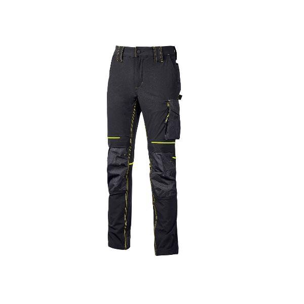U-POWER PANTALONE ATOM BLACK CARBONL