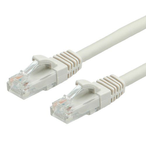 VALUE CAVO DI RETE UTP CAT.6 NON SCHERMATO ALOGEN FREE 0,5 MT GRIGIO