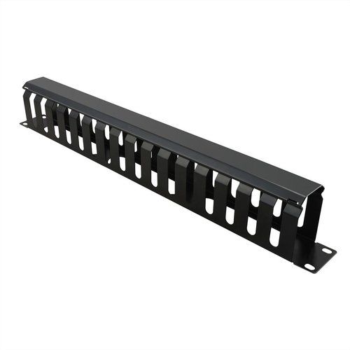 VALUE PIASTRA GESTIONE CAVI, 40X60MM, NERO