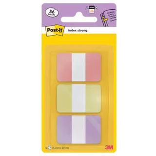 Segnapagina Post-it Index Strong - 686-3SUN - 25,4 x 38,1 mm - colori pastelllo…