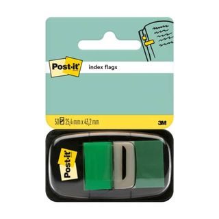 Segnapagina removibili Post-it® Index Medium con dispenser verde 50 segnapagina…