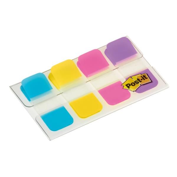Segnapagina removibili Post-it® Index Strong Mini con dispenser - 4 blocchetti …