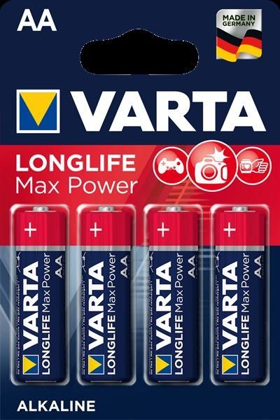 Varta Maxi-Tech - Batteria tipo AA - Alcalina - 2600 mAh