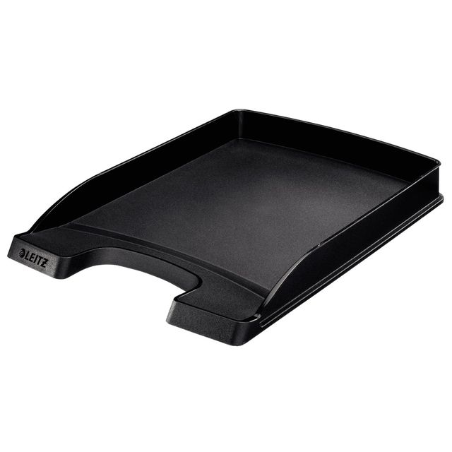 Vaschetta portacorrispondenza Leitz Plus Slim - 25,5 x 36 x 3,7 cm - nero - Lei…