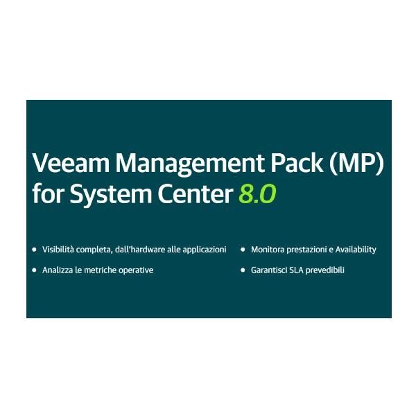 Veeam Standard Support - Supporto tecnico - per Veeam Management Pack Enterpris…