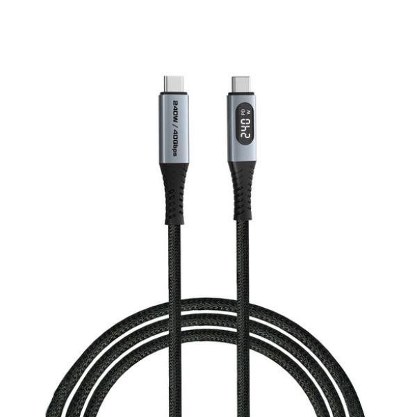 Verbatim Cavo USB4 40Gbps 240W 120CM DISPLAY