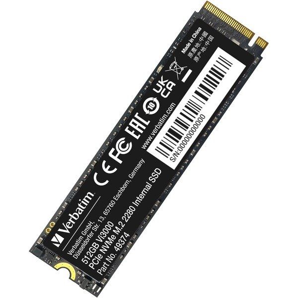 Verbatim Vi3000 - SSD - High Endurance - 512 GB - interno - M.2 2280 - PCIe 3.0…